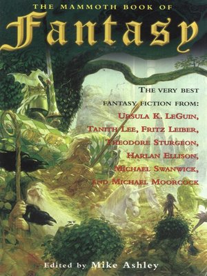 cover image of The Mammoth Book of Fantasy